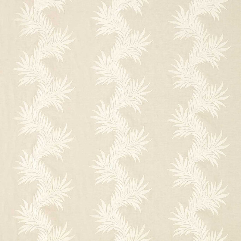 Pure Marigold Trail Embroidery Fabric, Lightish Gray