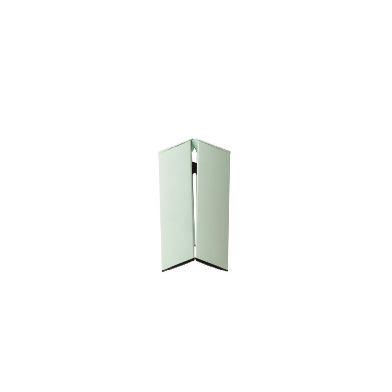 Escabeau léger pliant en aluminium à 1 marche lucano, Vert menthe