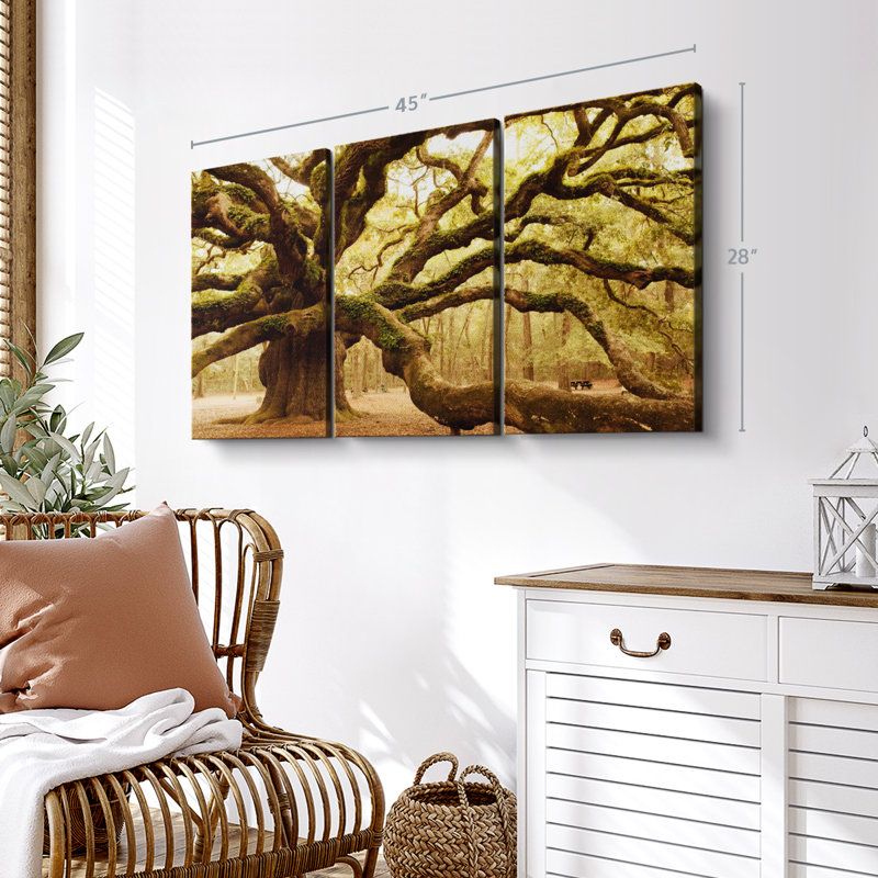 Impression sur toile Mossy, H 45 po x l 28 po