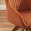 Upholstered Swivel Armchair-321368105