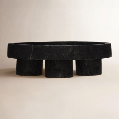 Paulownia Wood Dessert Pedestal Tray