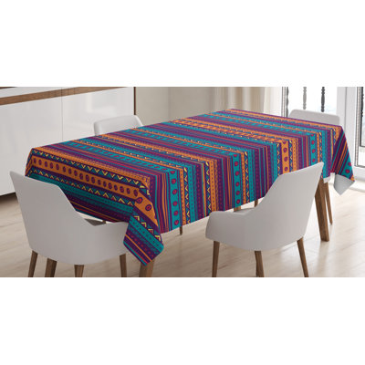 Tribal Dining Room Kitchen Tablecloth