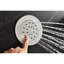 Système de douche: Fixation murale en laiton blanc avec tête, douche à main, barre coulissante, barre de système de pulvérisation corporelle et jets pour le corps - option de version montée