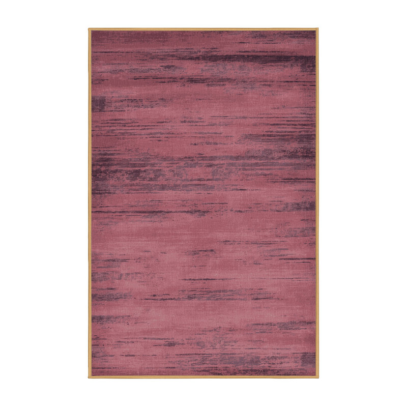 Tapis abstrait lavable à la machine, Tapis de couloir 2 pi x 4 pi