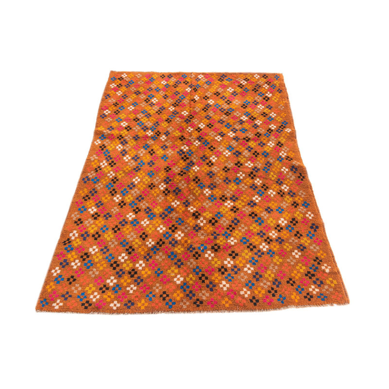 Tapis orange Oliveri