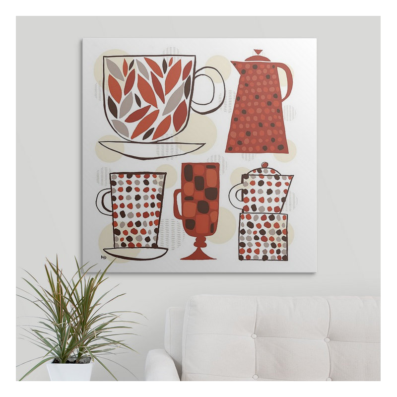 « i » par michael mullan, impression Spotted Kitchen, H 30 po x l 30 po x P 1,5 po, Toile