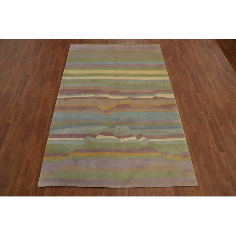Tapis de style Gabbeh 6 x 9