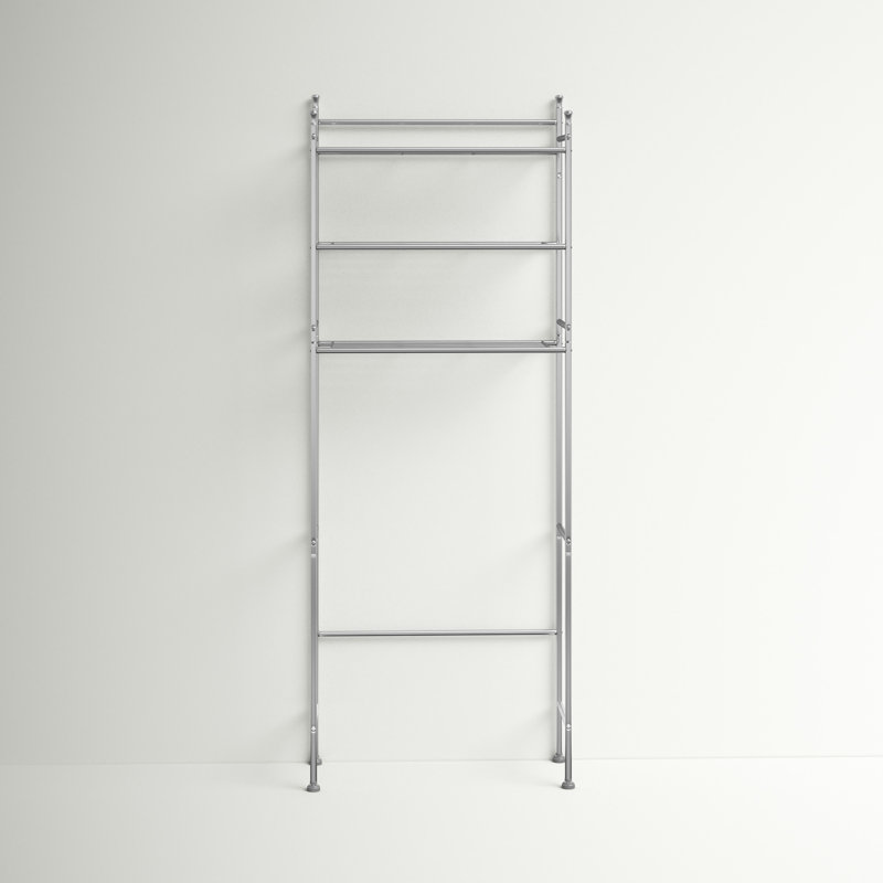 Rangement au-dessus de la toilette Tilden (l 23 po x H 60 po x P 9,5 po)
