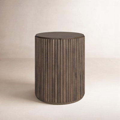 Chessa Solid Wood End Table