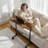 Small Standing Desk Adjustable Height Portable Rolling Desks with Wheels-1322875922