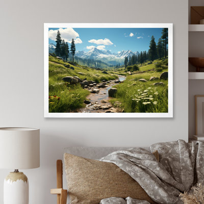 «USA Yosemite National Park Mountain», reproduction sur toile