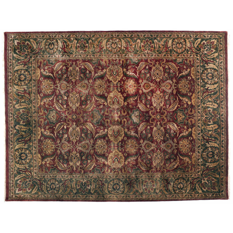 One-of-a-Kind Rectangle 9' X 12' Hand Knotted Area Rug