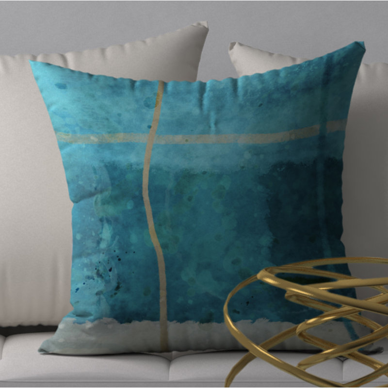 Housse de coussin carrée à losanges notes, 20 po X 20 po