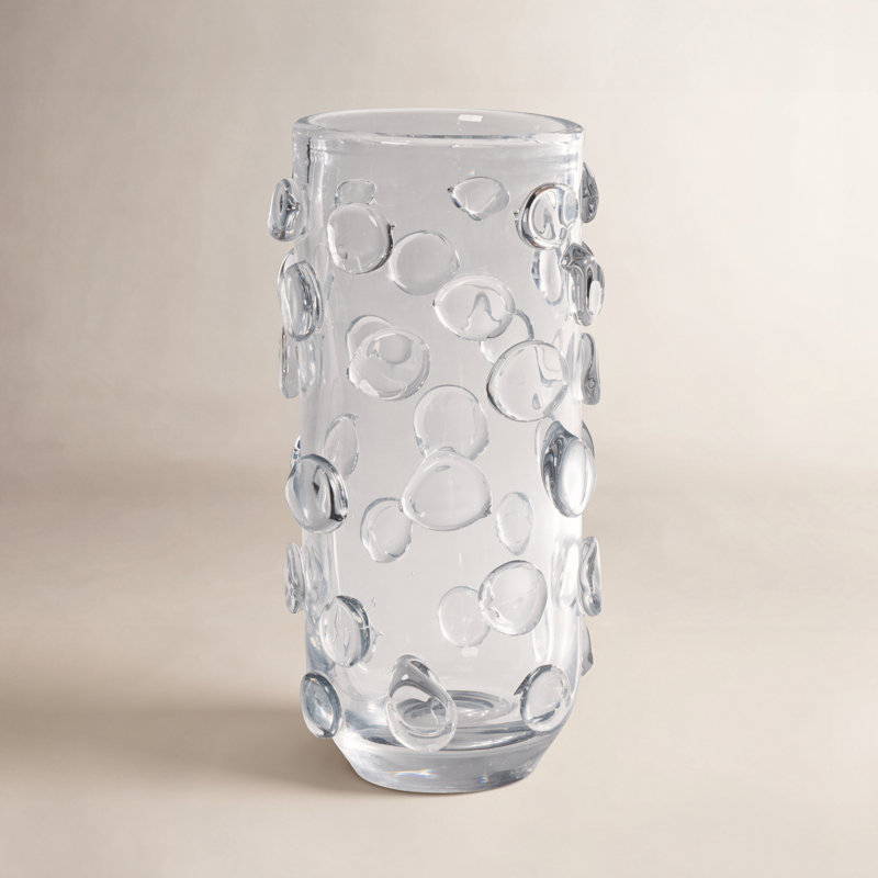 Perrin Tall Glass Vase / Hurricane, Clear