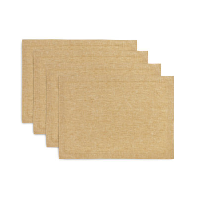 100% Pure Linen Placemats - Athena