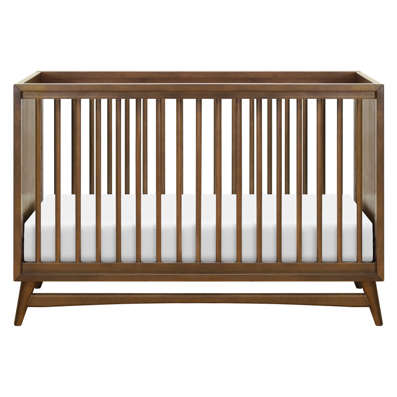 Peggy 3-in-1 Convertible Crib, Natural Walnut