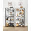 Akeiba 180cm H x 80cm W Steel Standard Bookcase