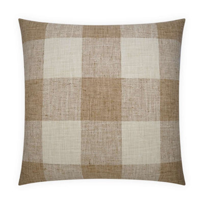 Check Please Pillow Cover & Insert