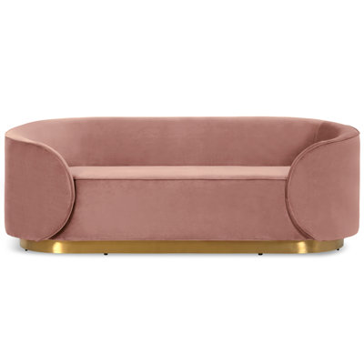 Dunford 85 " Velvet Sofa