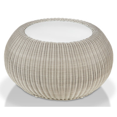 Gaines Round Metal Outdoor Side Table , 69cm cm W 69cm cm D