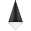 Luminaire suspendu simple à 1 lumière Gilroy-641378986