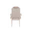 Chaise avec accoudoirs au fini blanc antique Wynsor (chaises de salle à manger uniquement)