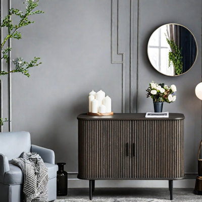 Retro Light Luxury Porch Cabinet Accent Cabinet