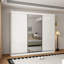 3 Door Manufactured Wood Wardrobe