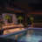 Faux Palm Tree in Freestanding-363575098