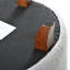 Tabouret de rangement rond avec repose-pieds-219487002