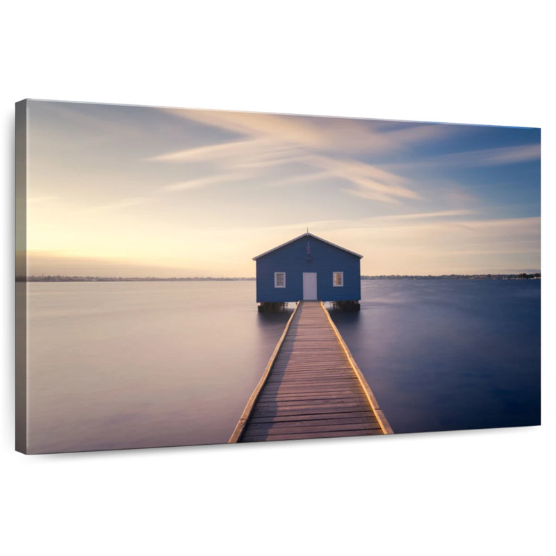 Maison bleue Aletra Perth, H 26 po x l 39 po