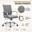 Fauteuil de bureau à dossier moyen en faux cuir Mulkey-1433995115
