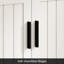 Ensemble de meuble-lavabo simple 24 po avec lavabo vasque, robinet et drain Sharee, assemblage requis-973083708