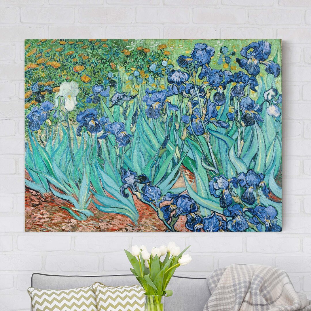 Leinwandbild Iris von Vincent Van Gogh