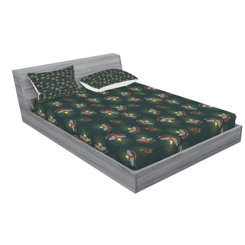 Microfiber Sheet Set, Full Sheet Set with Fitted Sheet