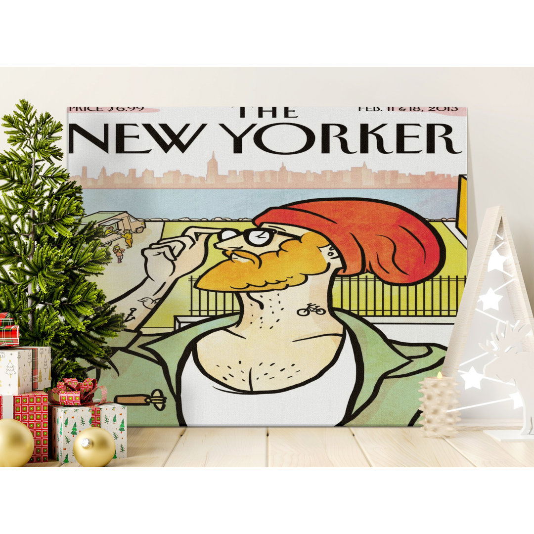 Quirky Hipster Urban City Canvas Print