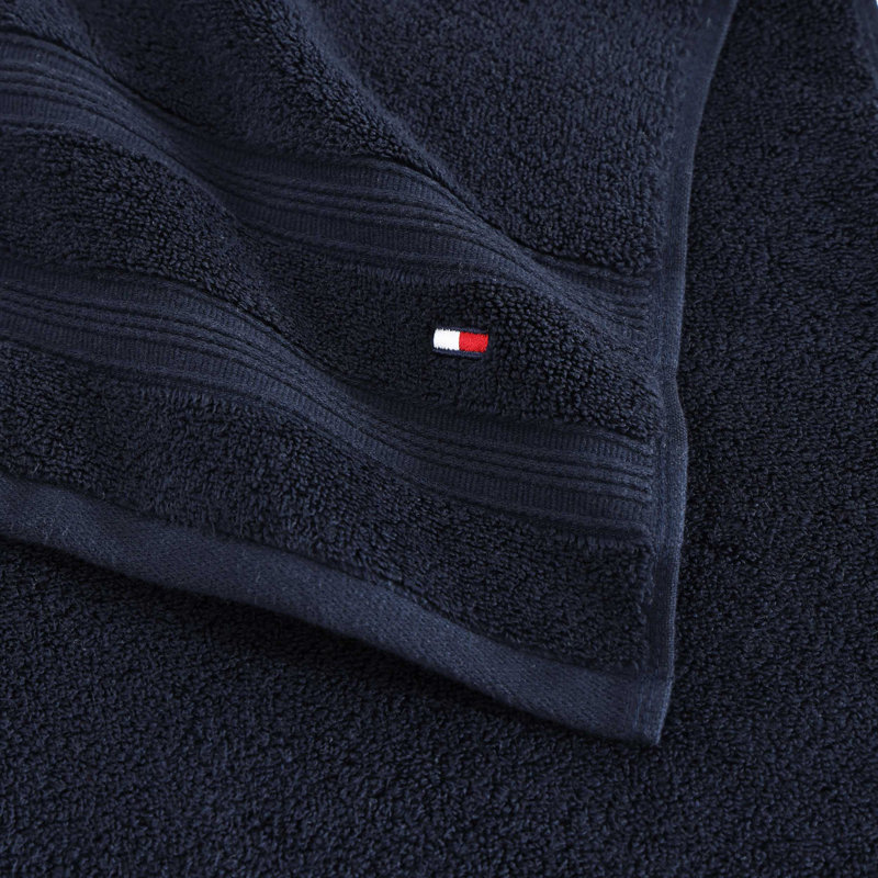 Tommy Hilfiger Harborside Cotton 6 Piece Towel Set, Navy