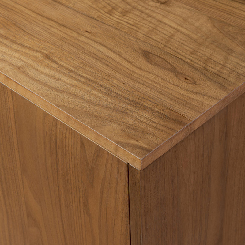Arturo 4 Door Sideboard-Natural Walnut