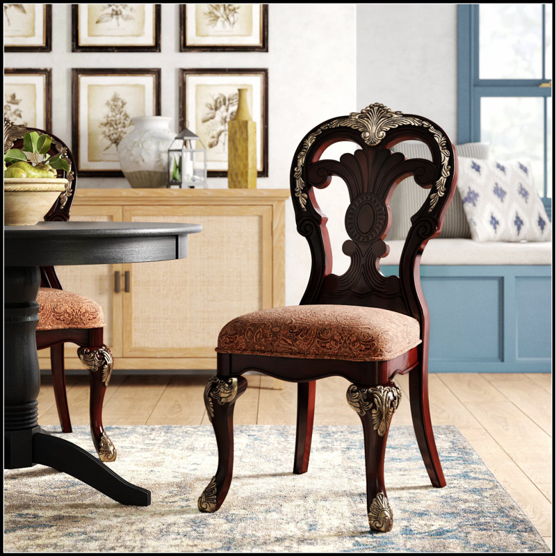 Chaise d'appoint rembourrée, siège de salle à manger confortable et élégant avec rembourrage doux pour les longs repas
