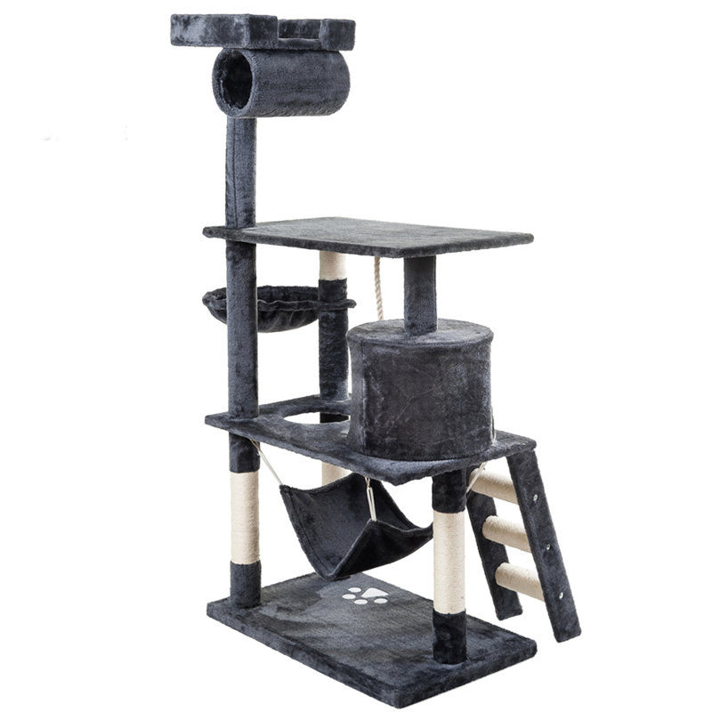 Gideon 146cm H Cat Tree, Grey