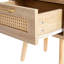 Commode anglaise à 1 tiroir en bois massif Turon-1382297783