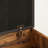 Shoe Bench Entryway Rack w/ Padded Cushion for Hallway, Rustic Brown