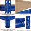 112cm W Steel Height -Adjustable Shelving Unit-2075558098