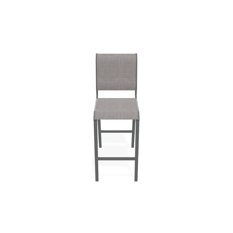 Tabouret de bar 29,5 po Holna, Graphite texturé, Oursin