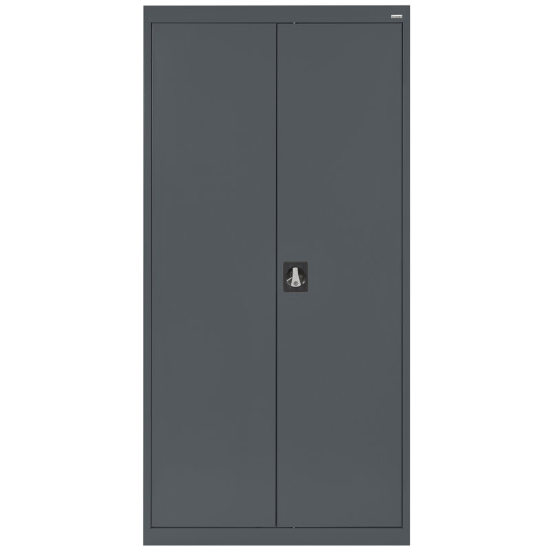 Armoire de rangement 2 portes H 72 po x l 36 po x P 24 po Elite Series, Anthracite
