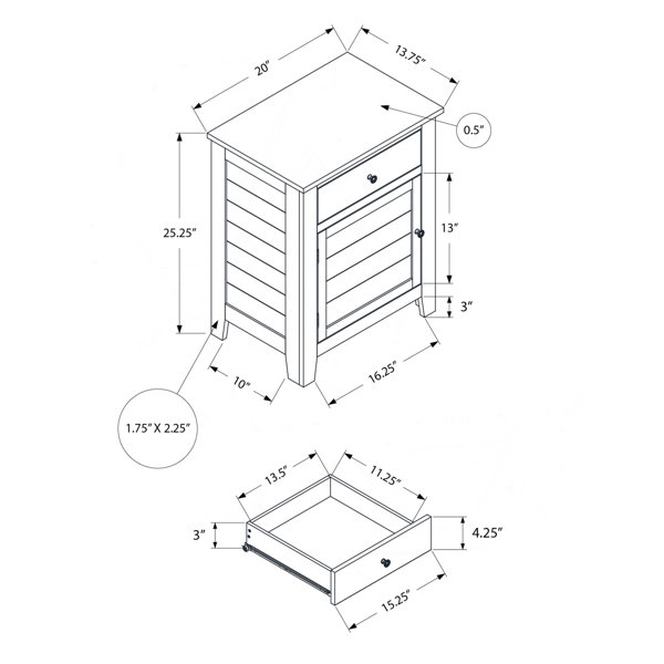 Dimensions du produit