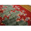 Antique Art Deco Large Room Size Wool Claret Rug
