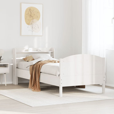 Mahalia Solid Wood Bed Frame
