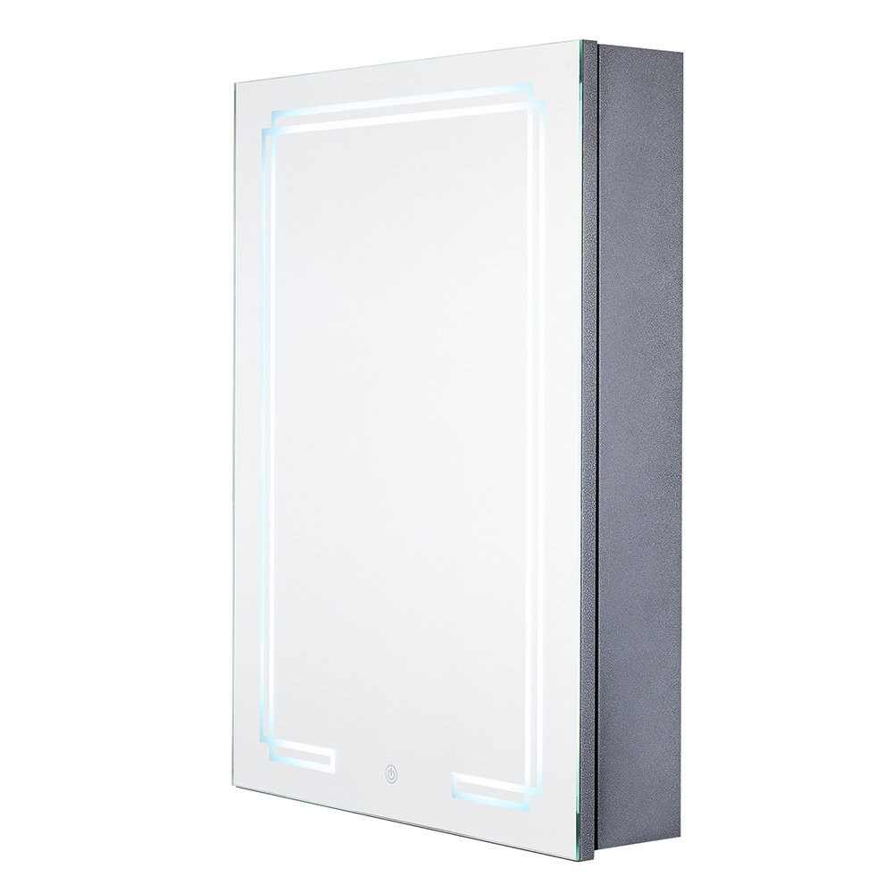 Wall-mounted Bathroom Mirror Cabinet with Led Lights