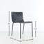 Laimonas Leather Weave Side Chair-424980366